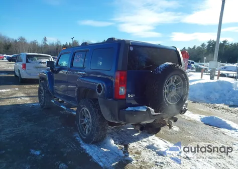 2006 Hummer H3 Suv z USA, uszkodzony, nr VIN 5GTDN136968310191